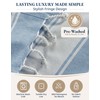 LANE LINEN Beach Towel 4 Pack, Oversized Beach Towels for