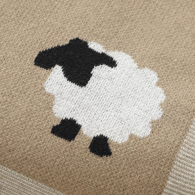 Neiwech Baby Swaddle Blanket Boy Girl Cotton Knit Soft Cozy