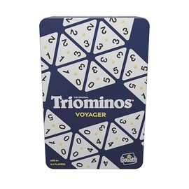 Goliath Triominos The Original Travel Tour Edition (Tin) Tile-Based Board Game - Juego de Tablero (Juego de táctica, 20 min, Niño/niña, 6 Año(s), Holandés, Multicolor)