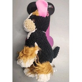 Fabdog Floppies Plush Dog Toy With 5 squeakers