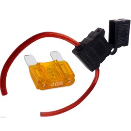 8 GAUGE INLINE MAXI FUSE HOLDER WITH 40