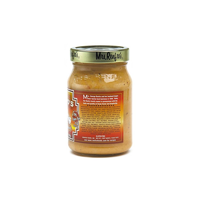 Mrs. Renfro's Nacho Cheese Sauce with Chipotle, 16 oz (2