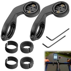 Menibeuty Garm1n EDG Explore 2 Mount, 2 Pieces Bicycle Mount Garm1n Bicycle Mount Sport GPS Bicycle Headlight Cameras Holder Front Bike Mount, for MTB and Road Bike