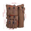 Middle 4K Canvas Drawing Board Bag, Artist Portfolio Backpack Bag