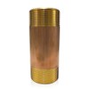 Brass Fittings 40168 2 X 6 Brass Pipe Nipple