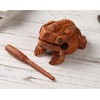 [Karokak] Frog Musical Instrument, Wooden, Frog, Mini Guillo, Drum, Percussion,