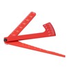 RC Wheel Height Rim Camber Ruler Adjustable Wheel Height Rim