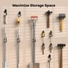 HUPBIPY 6 Pack Metal Garage Hooks, Heavy Duty S Hooks