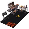 Thmins 100x51 Inches Extra Large Under Grill Mat for Outdoor