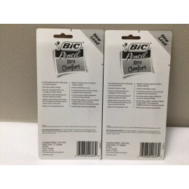Bic New BIC Xtra Comfort Soft Grip Mechanical Pencils 2-Pack #2 0.7mm Sealed