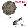 reisenthel umbrella pocket duomatic - compact pocket umbrella made from