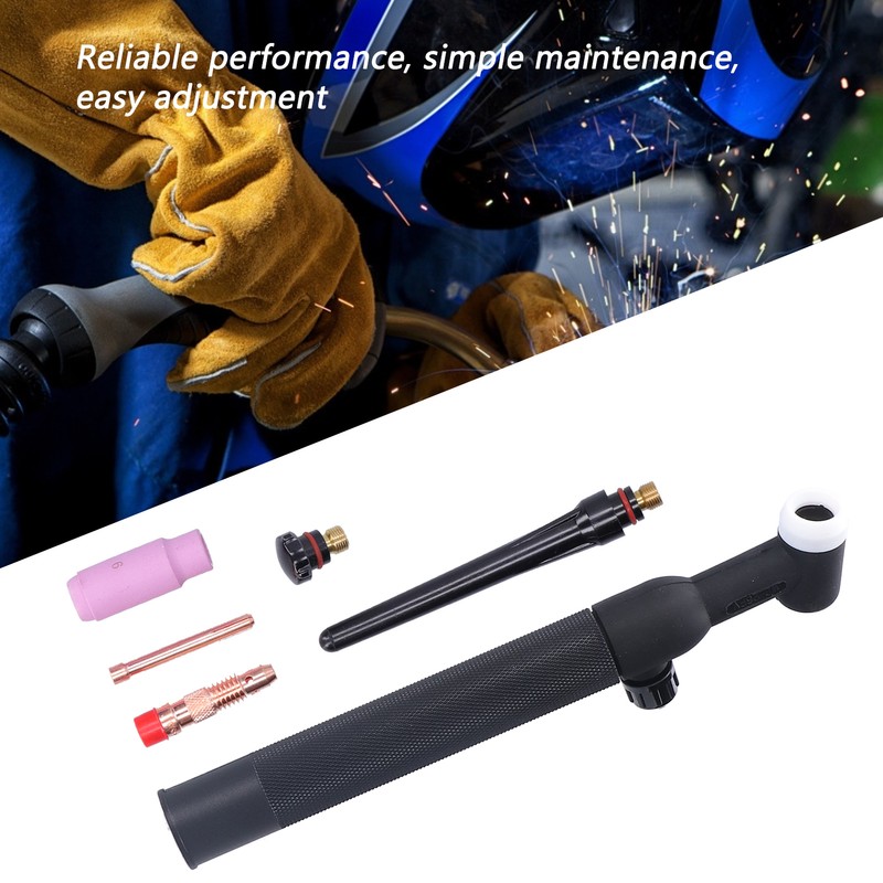 Welding Torch Head Set Wear Resistant Protective Case Adjustable Hardware