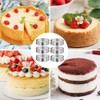 6 Pcs Stainless Steel Baking Rings – 8.5cm Round Crumpet