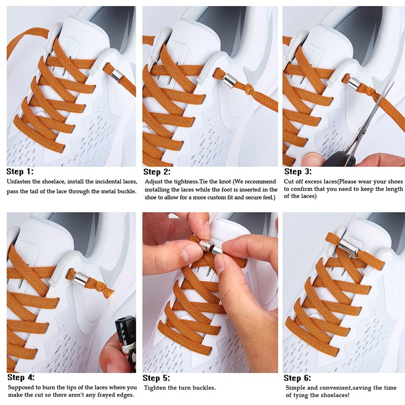 Elastic Shoelaces, No Tie Shoe Laces,Tieless Shoelaces for Kids and