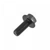 sourcing map Metric M10x25mm Hex Flange Bolts, 6pcs 10.9 Grade