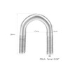 sourcing map Pack of 5 U-bolt M6 304 stainless steel