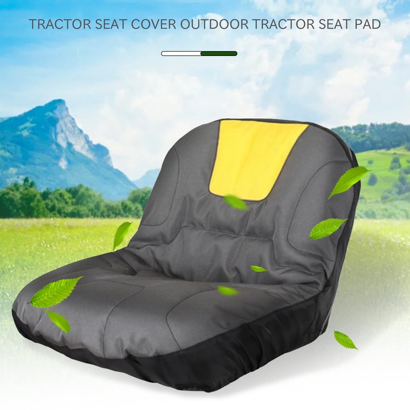 XIAOJUN Universal Mower Seat Cover Padded Comfort Pad Storage for