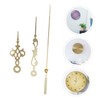 TEHAUX 1Set Elegant Metal Clock Hands Sturdy DIY Clock Pointers