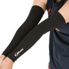D&M D-7000 Arm Sleeve Arm Cover, 1 Pair, Black, Medium