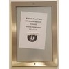 BUILDINGSIGNS.COM Elevator Certificate Frame (Size 5 .63 X 8.63, Color