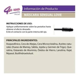 Pack 2 Rimel Mascara Pestañas Love Prosa 4 En 1+ Jabón Arroz