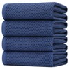Homaxy Homaxy 100% Cotton Oversized Waffle Weave Kitchen Dish Towels,