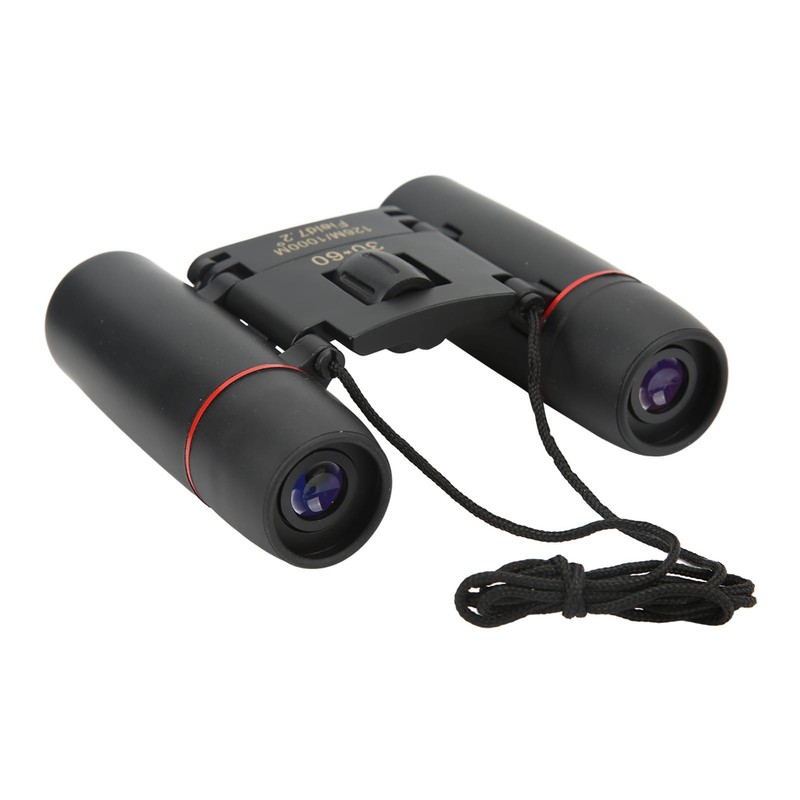 30x60 126m 1000m Mini Compact Binoculars 7.2 Degree Viewing Angle