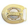 Southwest Western Horseshoe 1921 Morgan Silver Dollar Belt Buckle EBS4985