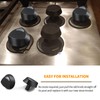 atgestore 72731 Cooktop Knobs Replacement for Dacor Stove Parts 700834