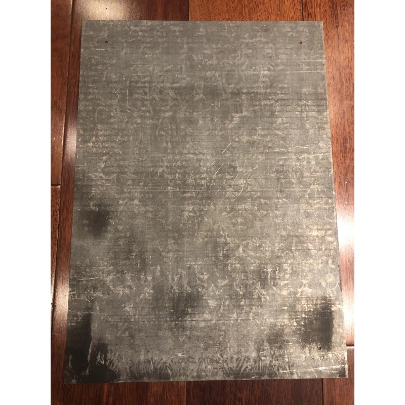 FALLOUT SHELTER SIGN Original U.S. Gov Issue. 10x14 Steel