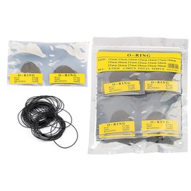 O Ring Watch Back Gasket Rubber Seal Washers Set, 950pcs/bag Back Case Bottom Cover Waterproof Ring Watch Repair Tool Assortment Set, Excellent DIY Watch Repair Accessories and Suitable for(0.6mm)