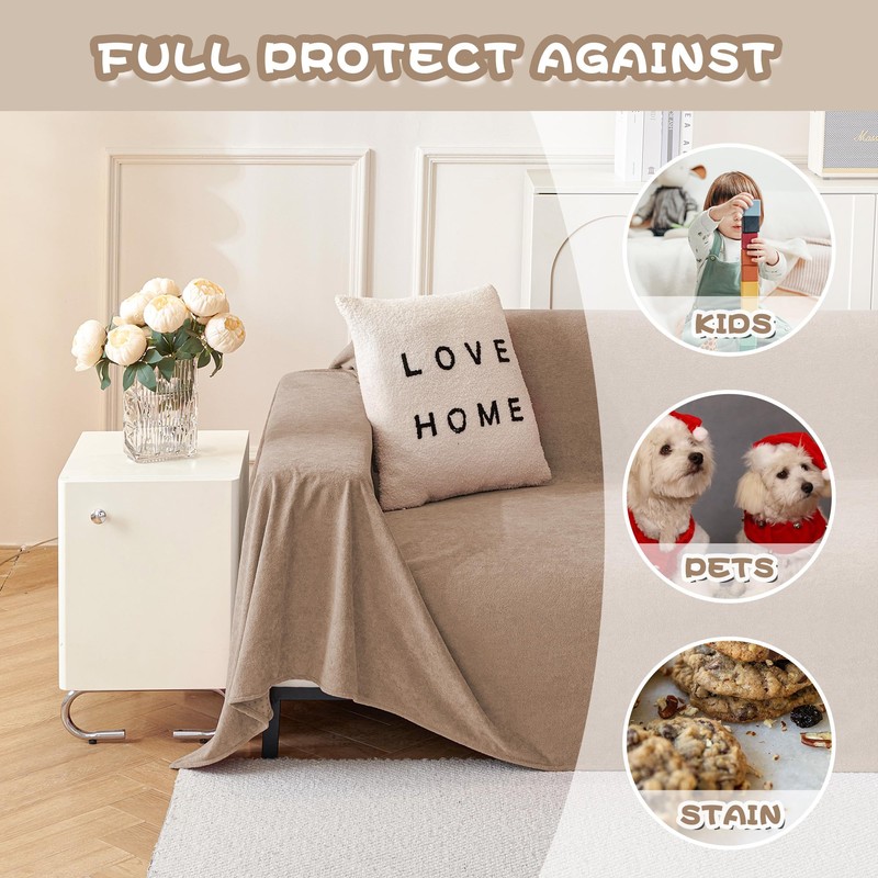 MYSKY HOME - Funda de sofá para sofá de 2