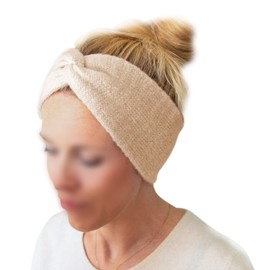 Papierdrachen Kids Knitted Headband - Pink - Comfortable & Stylish with Knot - Perfect Accessory for Boys and Girls