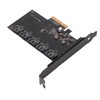PCIe to SATA Adapter Card 5 Ports 5x16TB Fast Transmission