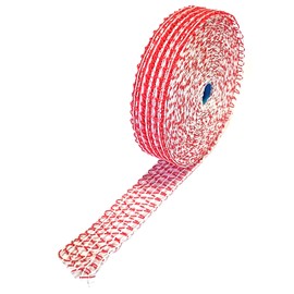 Salmon Ham Net, Smoking Net, Cooking Net, Red, White, 12 Calibre, Elastic, 10 m, Ham Net