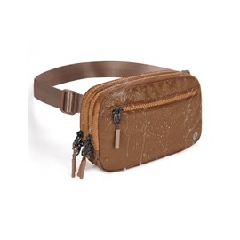 BALEAF Belt Bag Women Fanny Packs Crossbody Fashion Waist Pack Waterproof Adjustable Strap 2L Brown