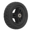 6in Wheelchair Wheel PU Non Slip Wear Resistant Strong Bearing