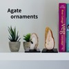 XMHOME Natural Agate Gemstone Slice Home Decor Living Room Irregular