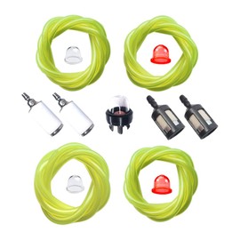 ZHRANXZ Fuel Line Gas Hose Tube 4 Size (per 2 feet) for Common 2-cycle Small Engines Primer bulb 530095646 Filter Chainsaw String Trimmer Blower Repair kit