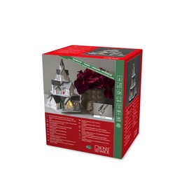 Konstsmide 3273-100 LED Silhouette Elk in Car Warm White LED Warm White Timer with Switch