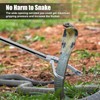 47" Extra Heavy Duty Snake Tongs Reptile Grabber Catcher Wide