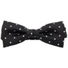 [8] Striped Bow Tie with Polka Dots, C. Black Dot