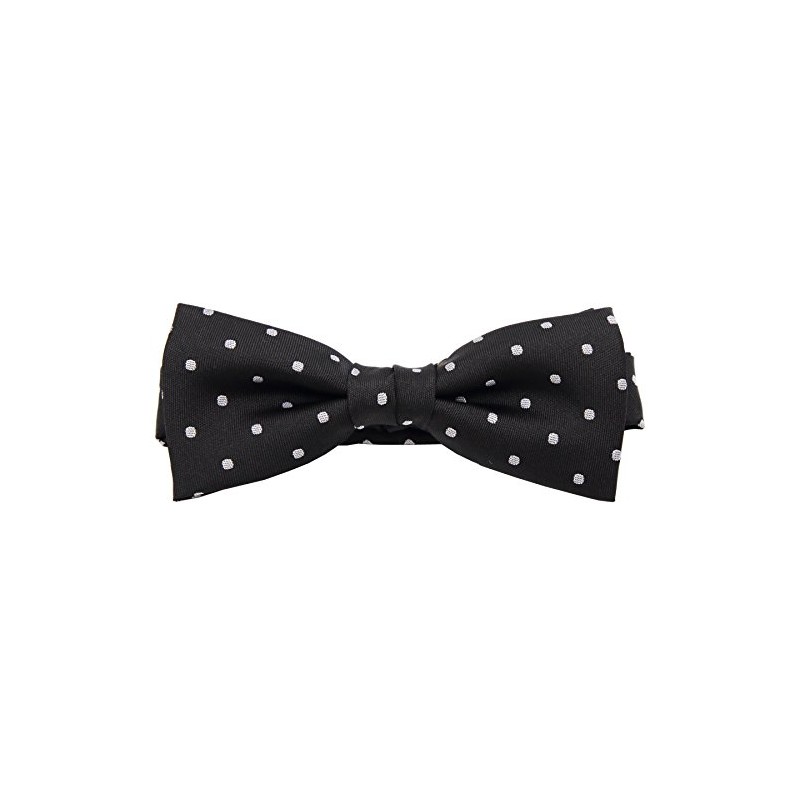 [8] Striped Bow Tie with Polka Dots, C. Black Dot