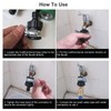 Dog Wash Hose Attachment Ergonomic Pet Wash Hose Spray Nozzle