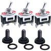 mxuteuk 3Pcs Heavy Duty Rocker Toggle Switch 20A 125V SPDT