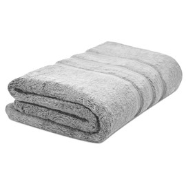 Towelogy® Premium Bath Towels 100% Egyptian Cotton Zero Twist Super Soft & Highly Absorbent Bathroom Towel Tear Resistant Strength 70 x 120cm | OEKO-TEX CERTIFIED & Eco-friendly (Silver Grey, 1)