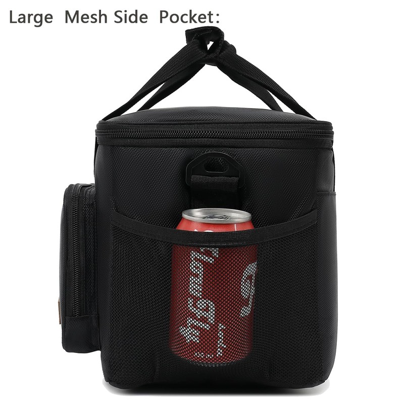 FlowFly Insulated Lunch Bag Adult Lunch Box Large Cooler Tote