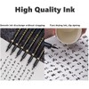 Refill Brush Calligraphy Pens, Professional Calligraphy Pen Set of 3