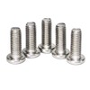 ISO 7380-1 Flat Head Screws Hexagon Socket Full Thread A2