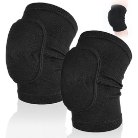 Elbow Pads for Volleyball, with Gel Pad Breathable Compression Support Sleeves for Men and Women, Anti-Slip Protective Arm Guards for Basketball Football Training